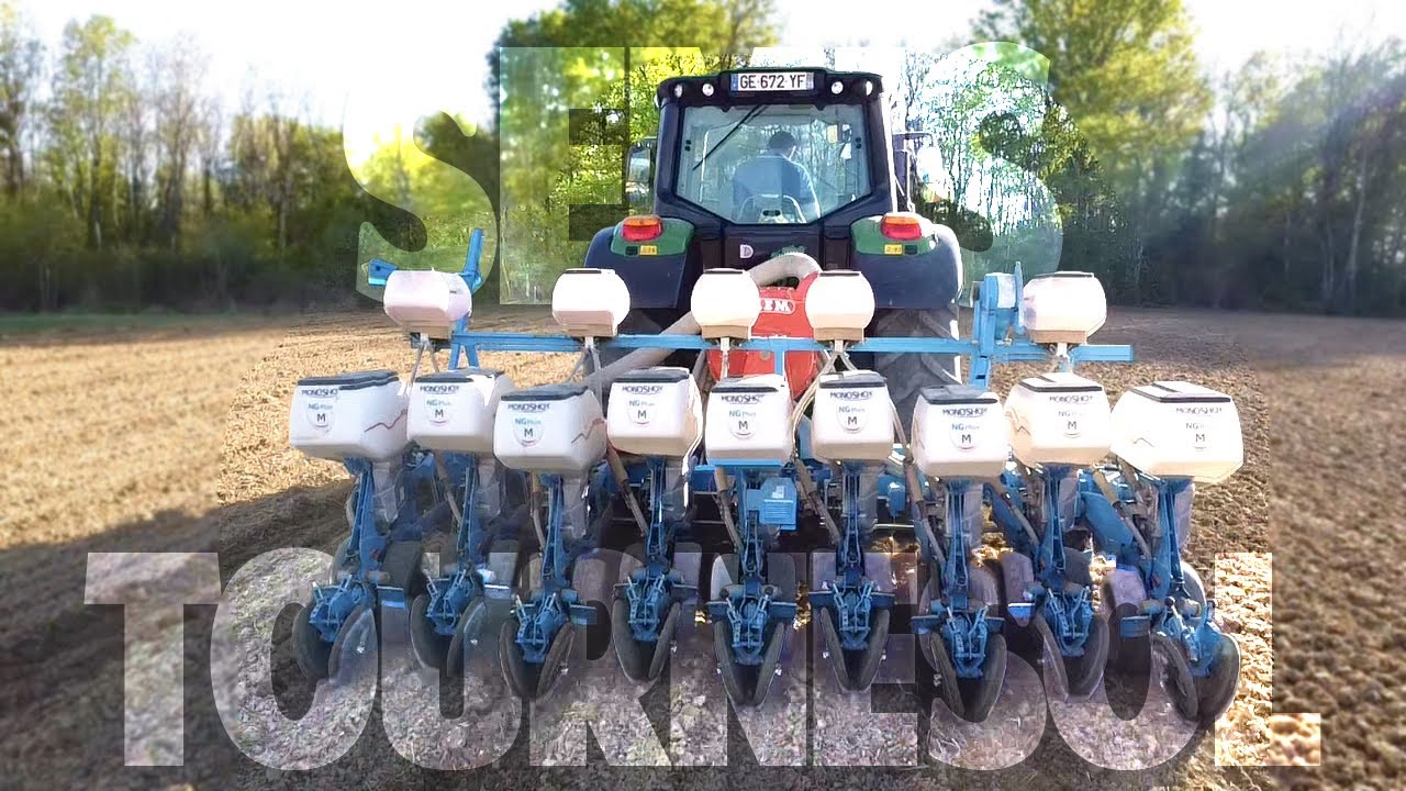 🌻🚜Semis du Tournesol 2024 !
