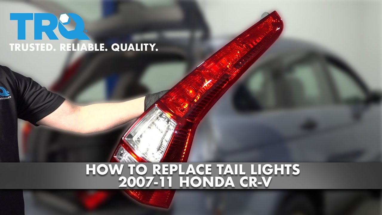 How To Replace Tail Lights 2007-11 Honda CR-V