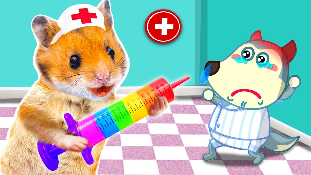 Doctor Hamster And The Magical Rainbow Syringe! | Hammy Haven🐹