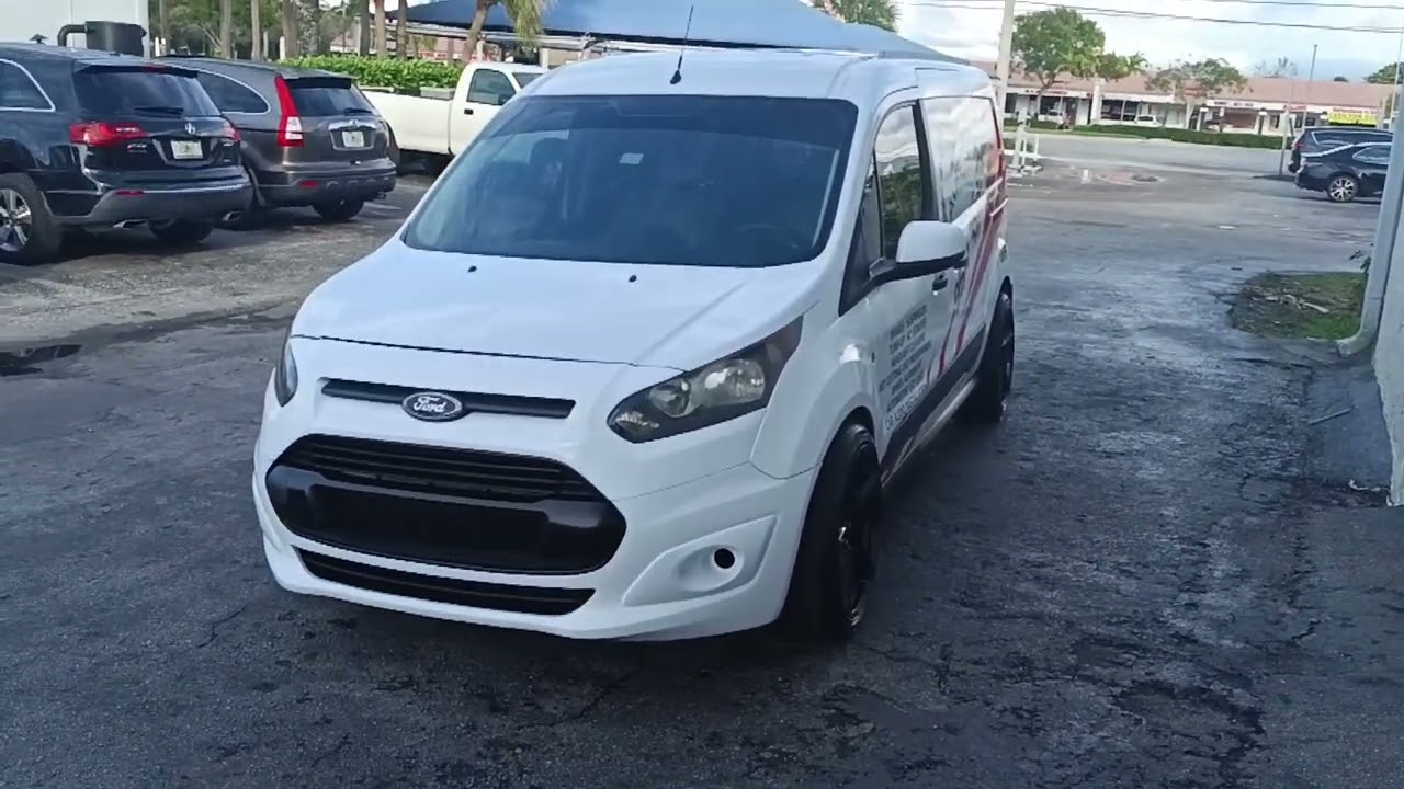 Ford Transit connect custom wheels and tires