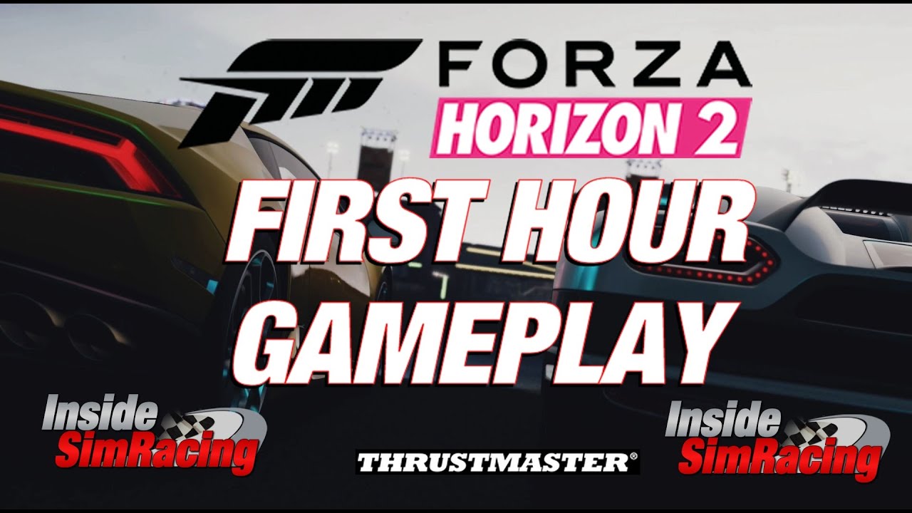 Forza Horizon 2 First Hour of Gameplay with Thrustmaster TX Wheel