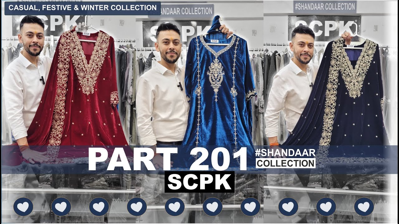 SCPK Part 201 Shandaar Collection | Casual, Wedding & Winter Collection | Kurti Manufacturer @SCPK