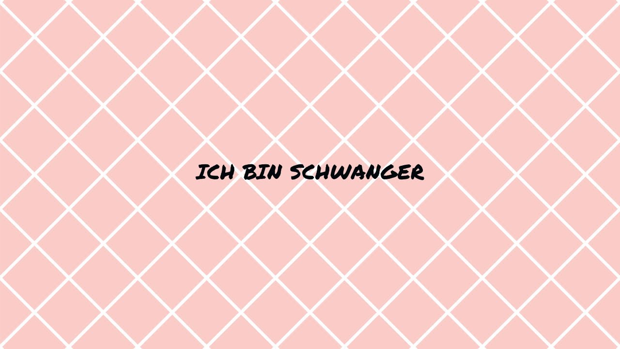 Ich bin Schwanger ☺️