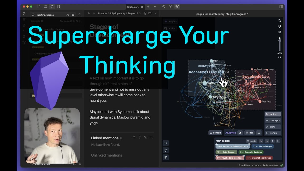 Enhance Your Note-Taking with this Obsidian Graph View Plugin from InfraNodus