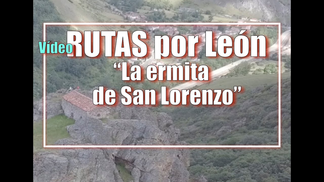 ERMITA de SAN LORENZO en La Vid,  colgada en la roca!!