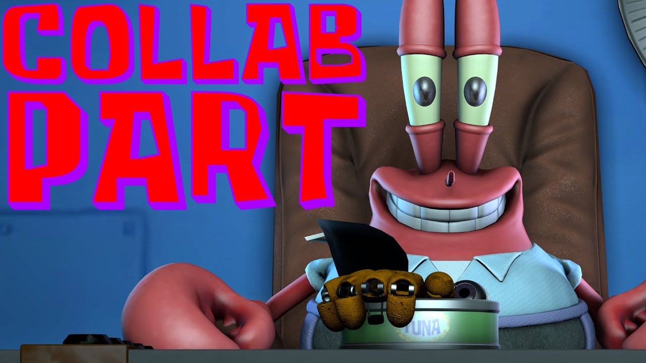 [SPONGEBOB/FNAF/SFM] William Afton vs. Mr. Krabs - rap battle by Dilly! (collab part for myself)