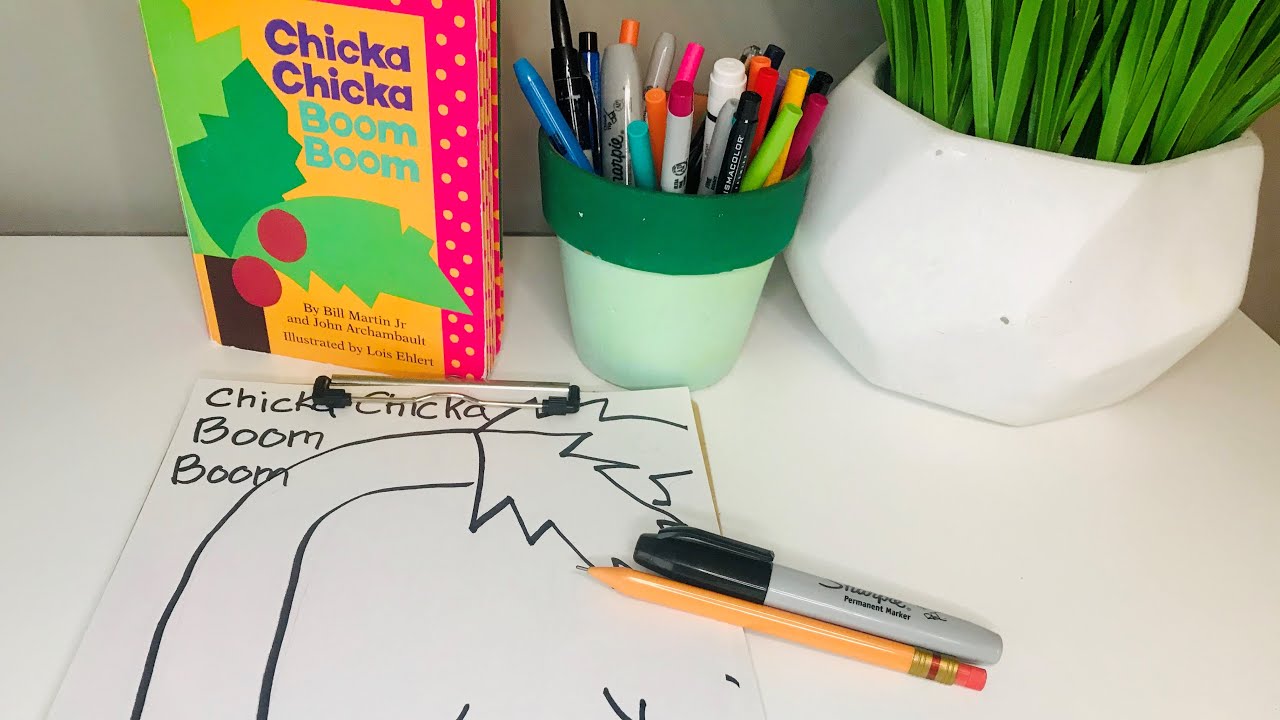 Chicka Chicka Boom Boom (with draw-along time!)- READ ALOUD KIDS BOOK