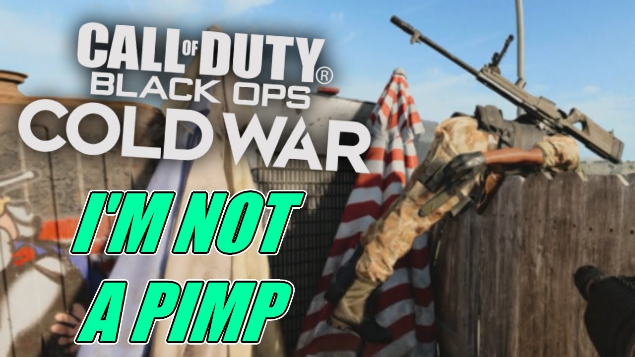 IM NOT A PIMP Call of duty Black ops Cold War With Deathwish All Out & Gun Game