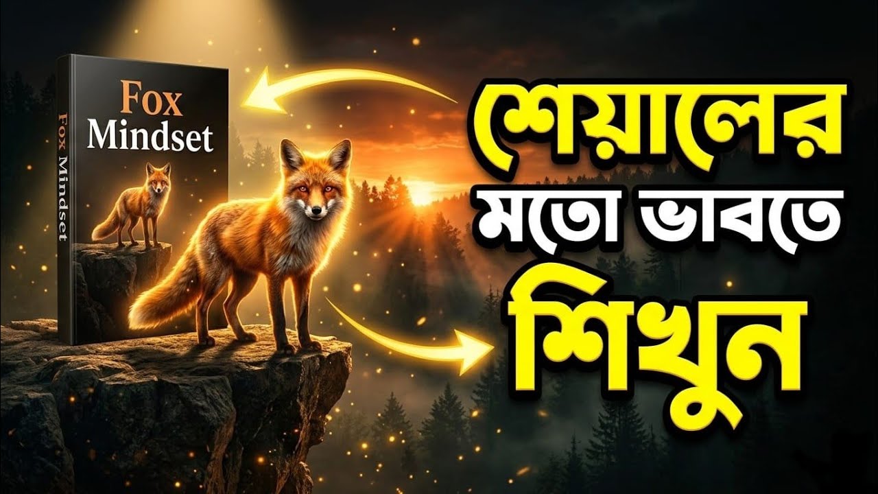 শেয়ালের মতো ভাবতে শিখুন | Fox Mindset যা আপনার জীবন বদলে দেবে