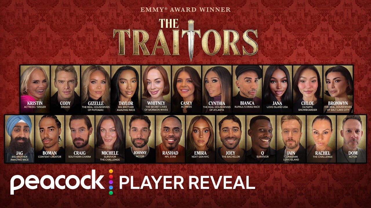 The Traitors US | Season 6 Player Reveal | Peacock Original