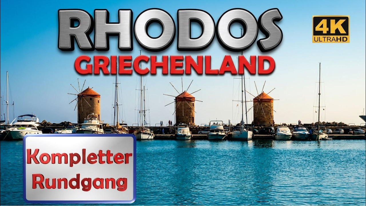 Rhodos | Rhodes | Ägäis | Mittelmeer | Griechenland | 4k | #rhodos #griechenland #rhodes #greece