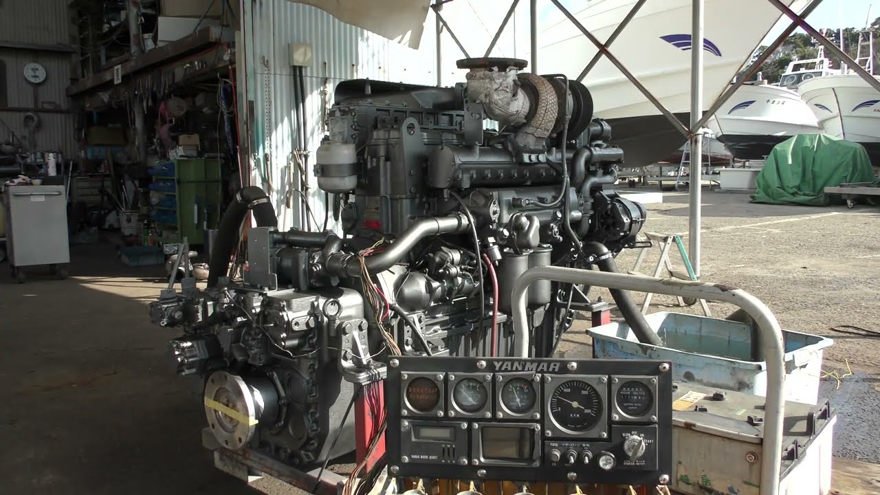 No.6040 ヤンマー 6GHD-ST 430PS(3.04) Yanmar