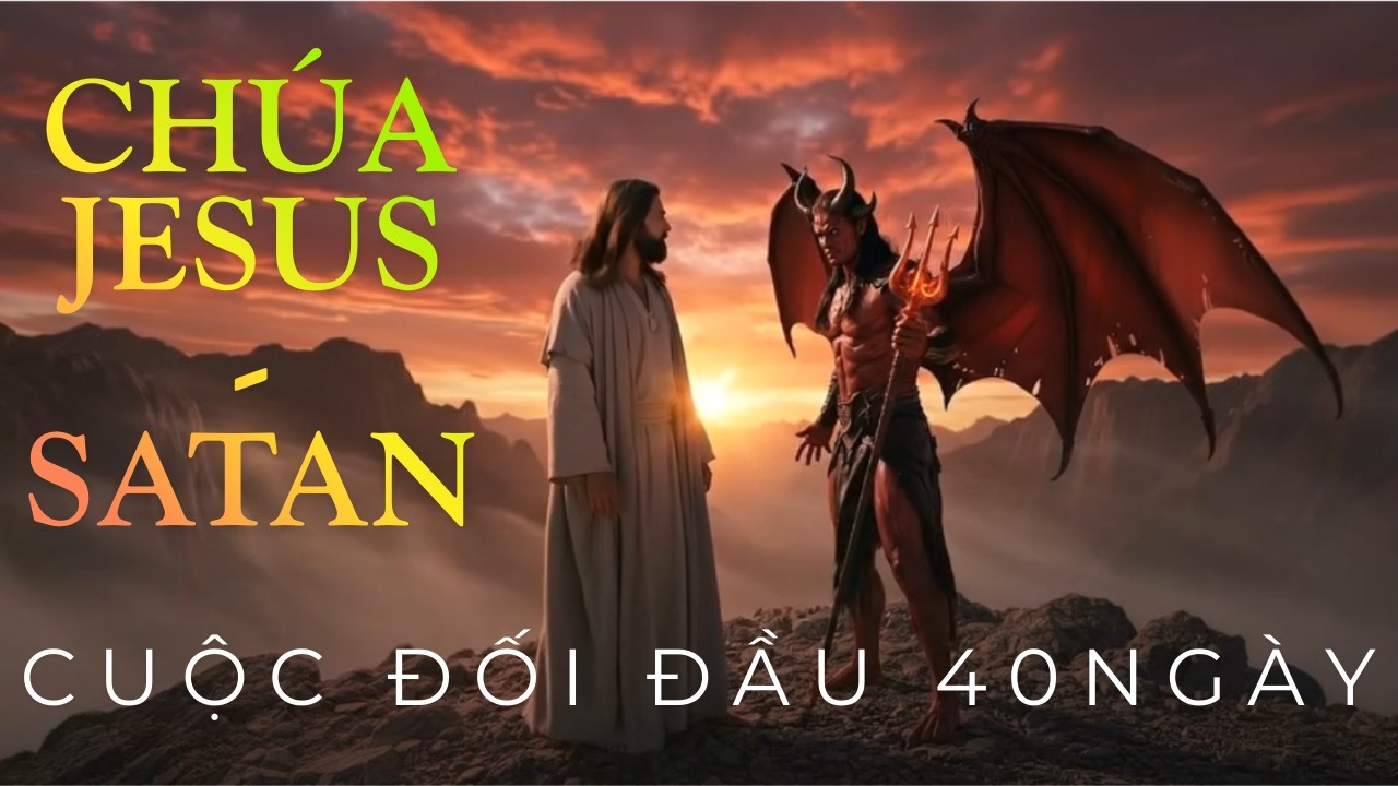 CHÚA JESUS ĐỐI MẶT QUỶ DỮ TRONG HOANG ĐỊA #jesuschrist #conggiao #tinlanh #muachay #loichua #quỷdữ 