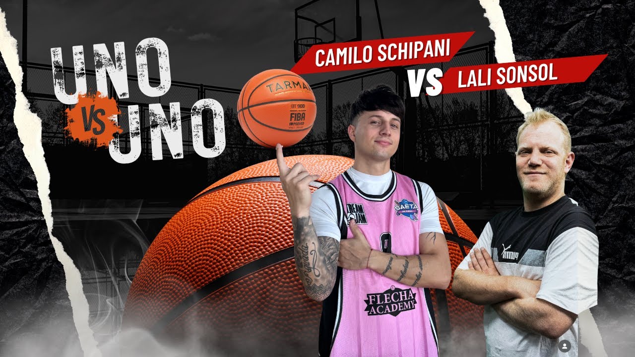 Jugu&eacute; 1 vs 1 🏀 contra el periodista y relator  Alejandro Lali Sonsol y miren como termino 😲🔥