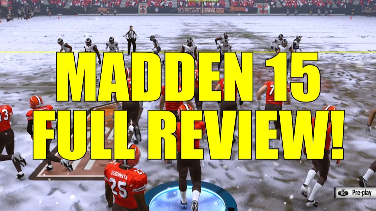 Madden NFL 15 Full Game Review by NerosCinema (With Gameplay!)
