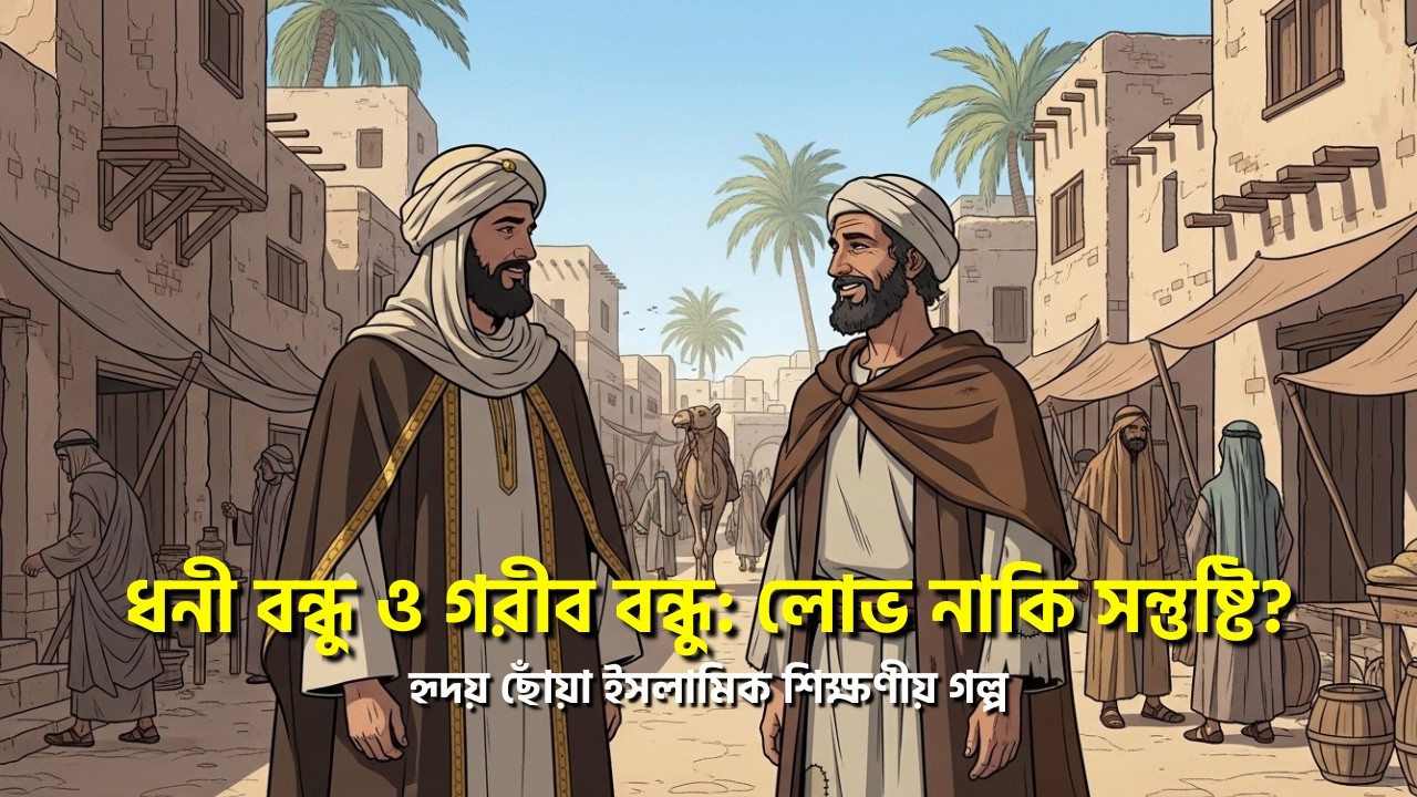 লোভ আর সততার চূড়ান্ত লড়াই! কে জিতল এই কাহিনীতে? | Bangla Islamic Golpo । Islamic Noor Voice Bangla