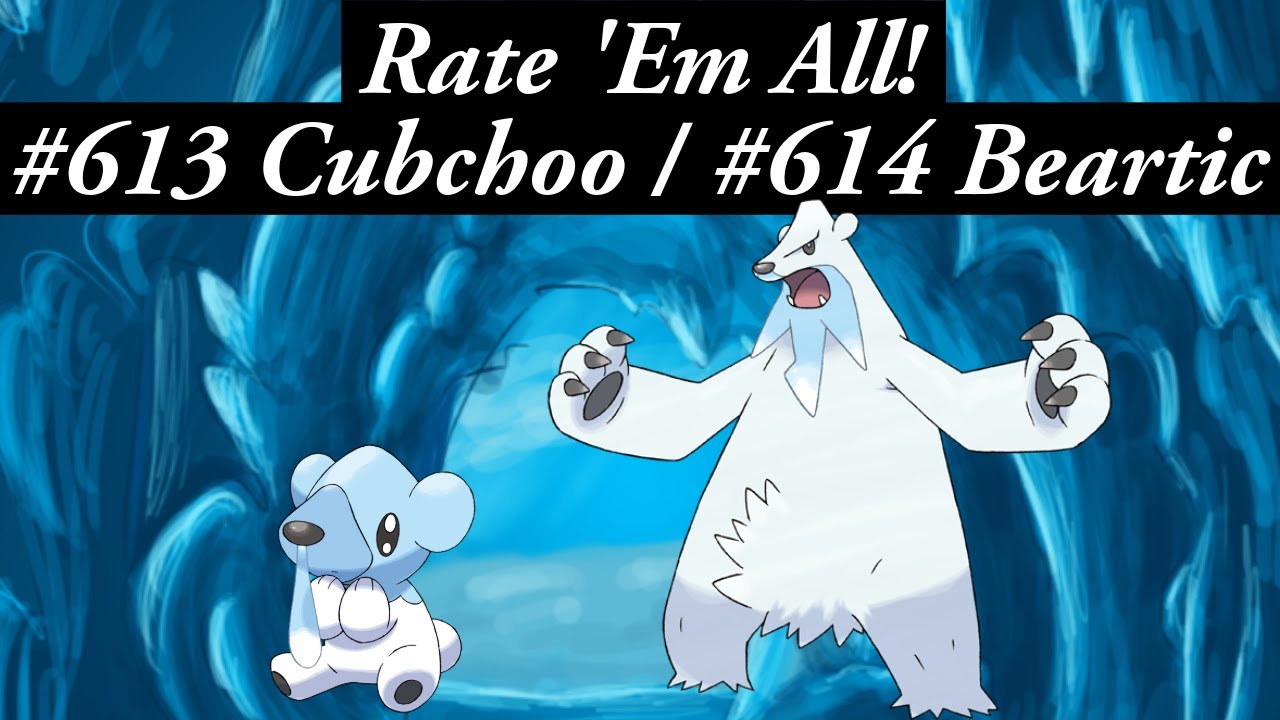 CUBCHOO & BEARTIC Конечно... Покемоны... ОЦЕНИТЕ ИХ ВСЕХ! Эпизод 613-614!
