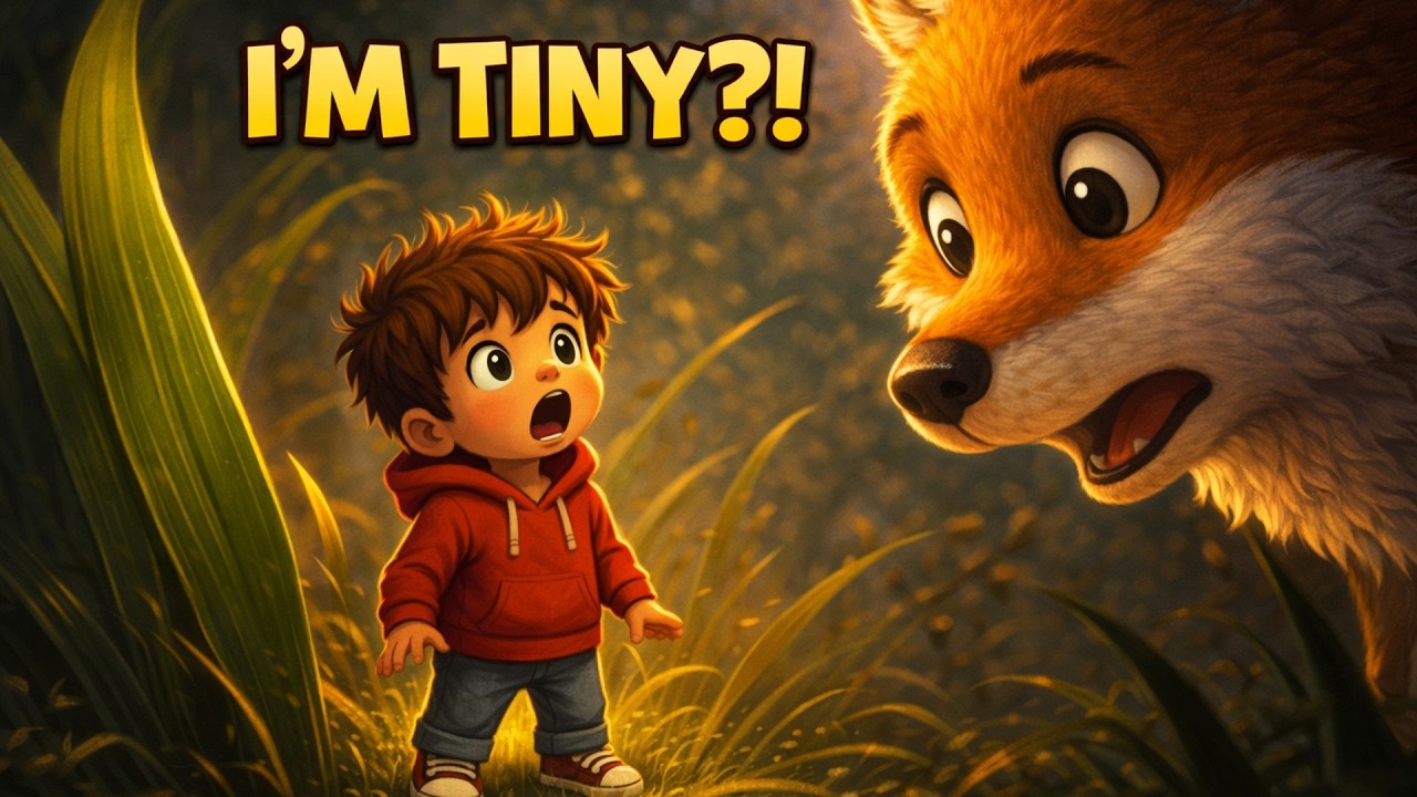 👉 POP! He Shrunk! 😲 A Tiny Adventure in the Forest | Bedtime Story