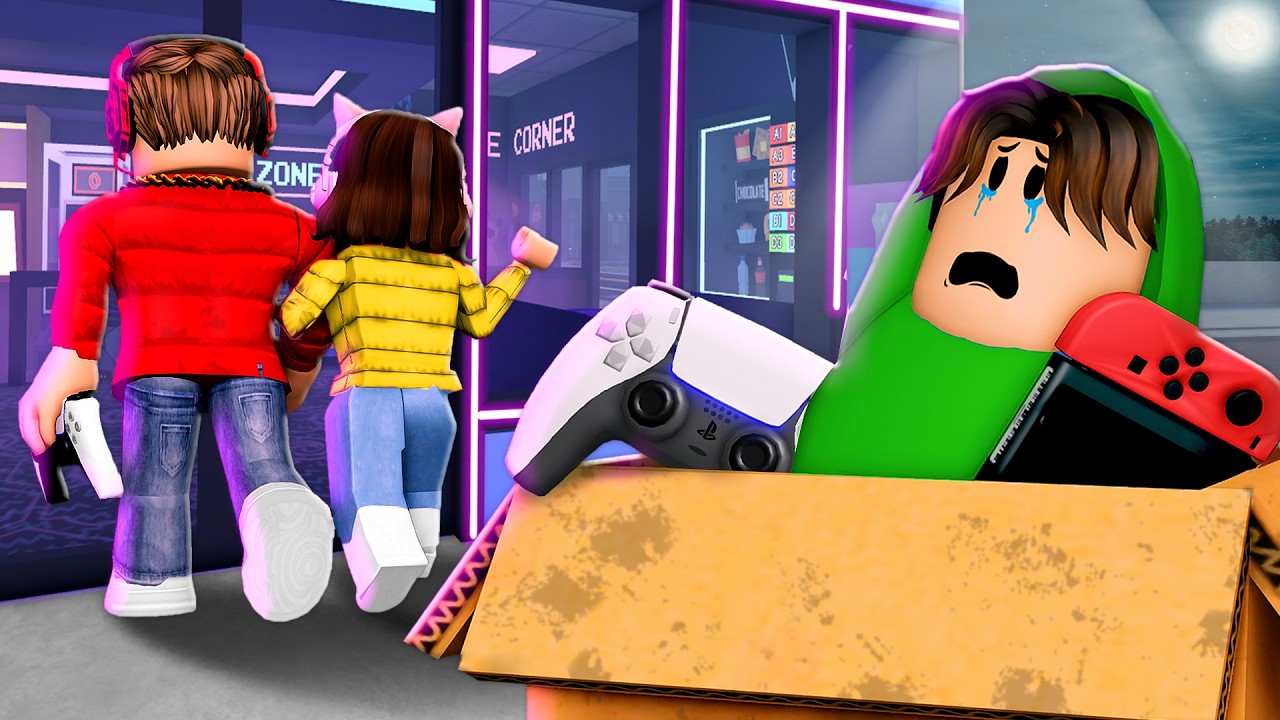 ABANDONED By His GAMER Family! (A Roblox Movie)