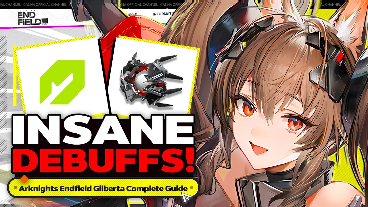INSANE for EVERYONE?! The BEST Gilberta Guide (Best Builds, Weapons, Teams) - Arknights: Endfield