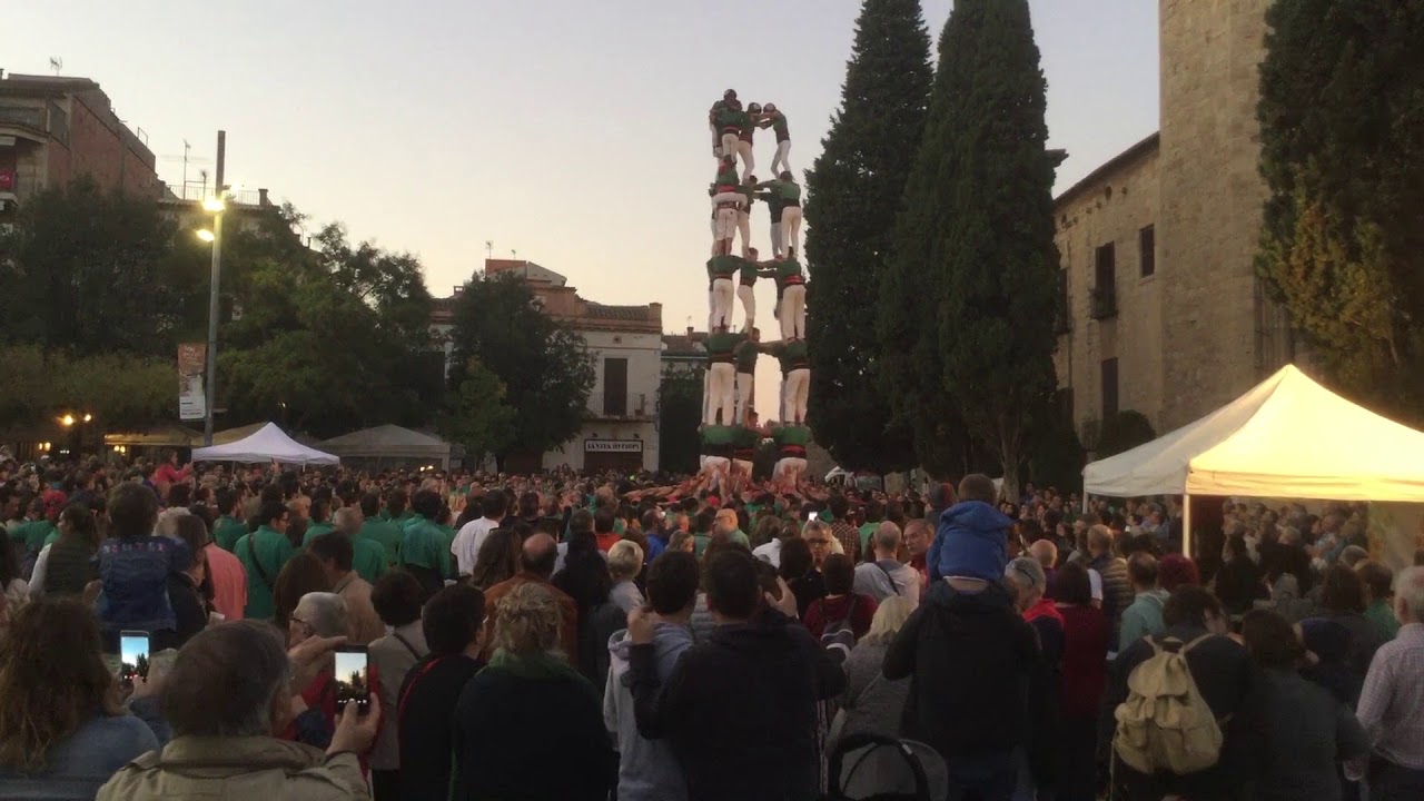 Castellers de Sant Cugat - Diada de la Festa de la Tardor (28-10-17)