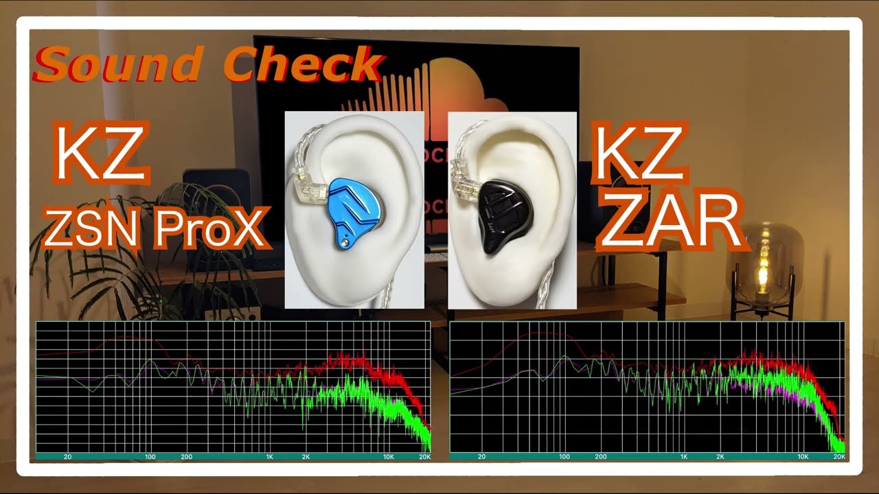 KZ ZSN ProX vs KZ ZAR [IEMs Chinese In-Ear Sound Comparison 中華イヤホン音比較]