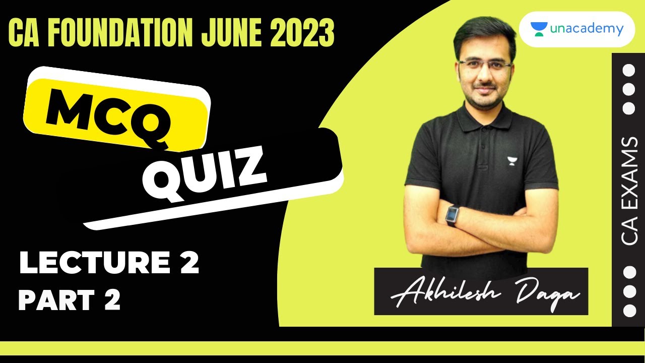 MCQ Webseries | L2 | Demand, Supply, Consumer Behaviour | Part 2 | Akhilesh Daga