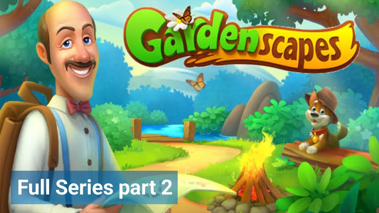 Gardenscapes part 2 / A new dog is coming to home
