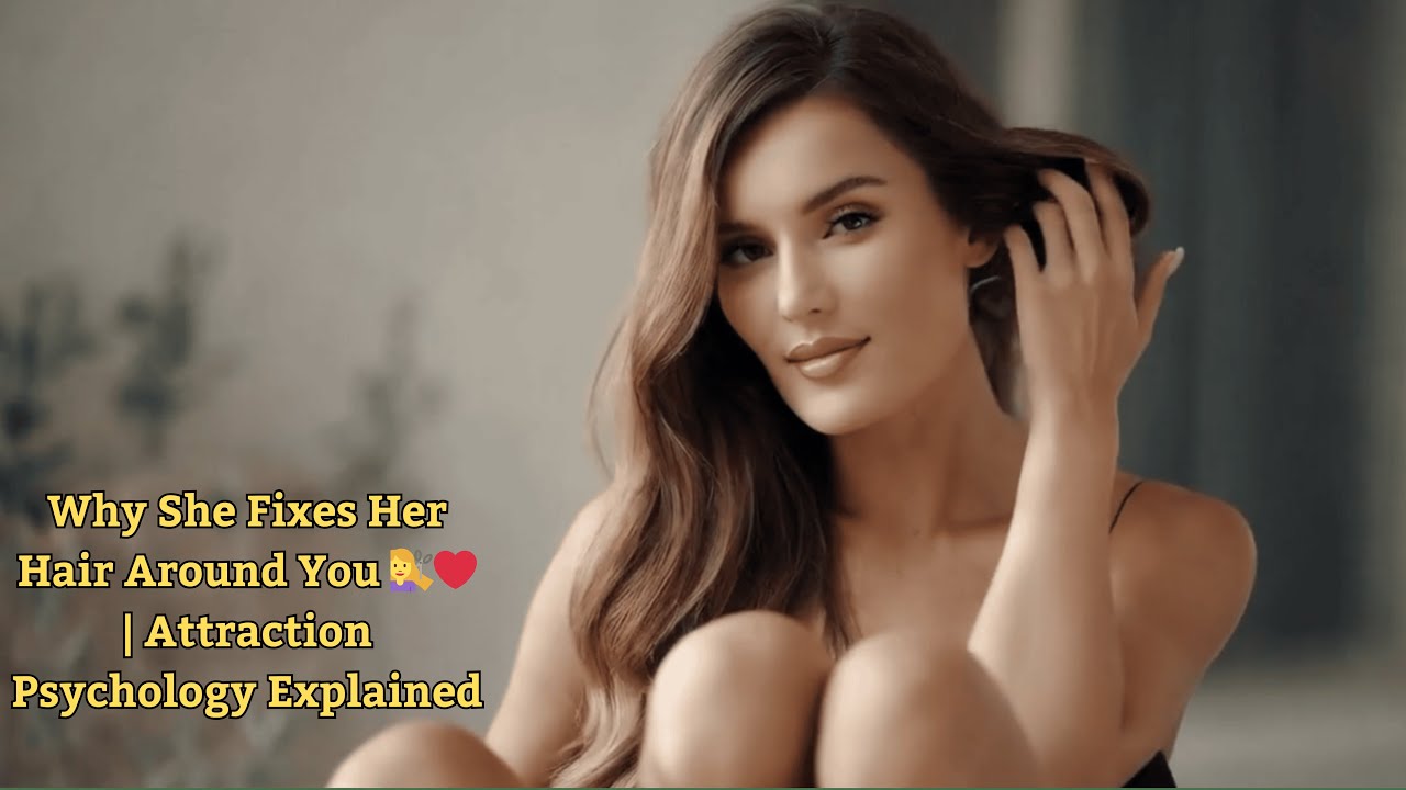 Why She Fixes Her Hair Around You 💇‍♀️❤️ | Attraction Psychology Explained