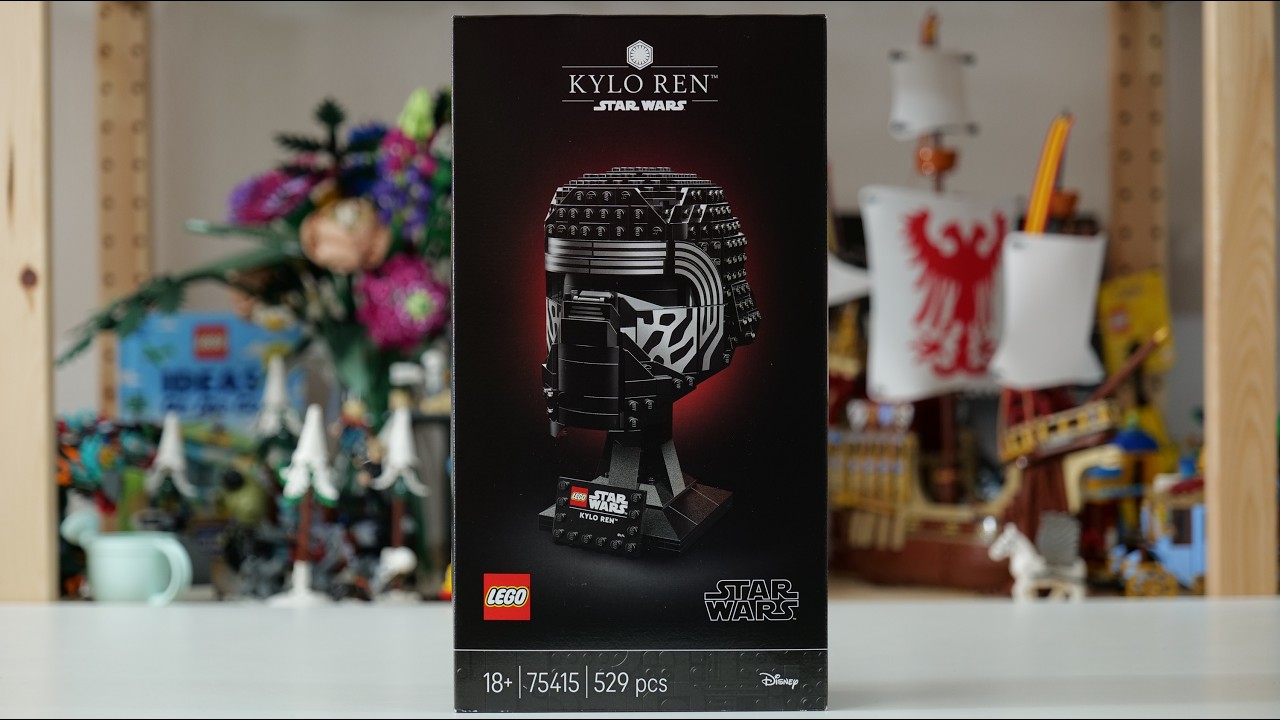 LEGO Star Wars 75415 Kylo Ren Helmet Speed Build