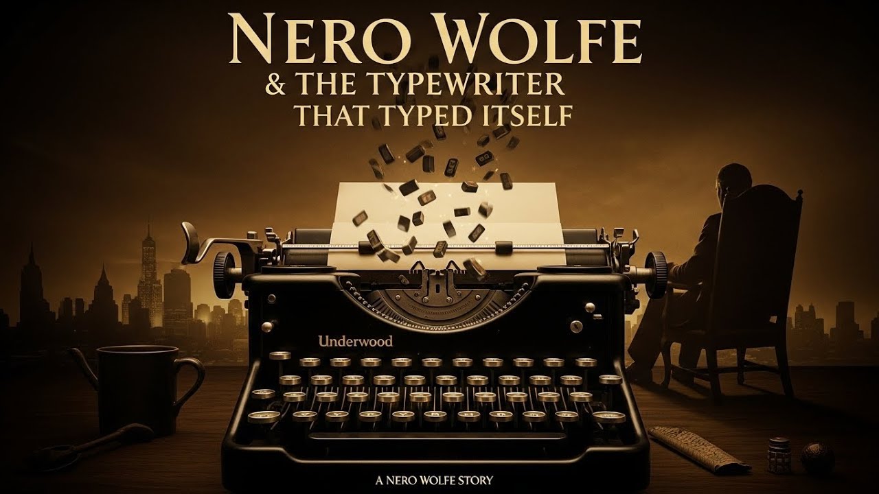 Nero Wolfe & The Typewriter That Typed Itself | A Nero Wolfe Story