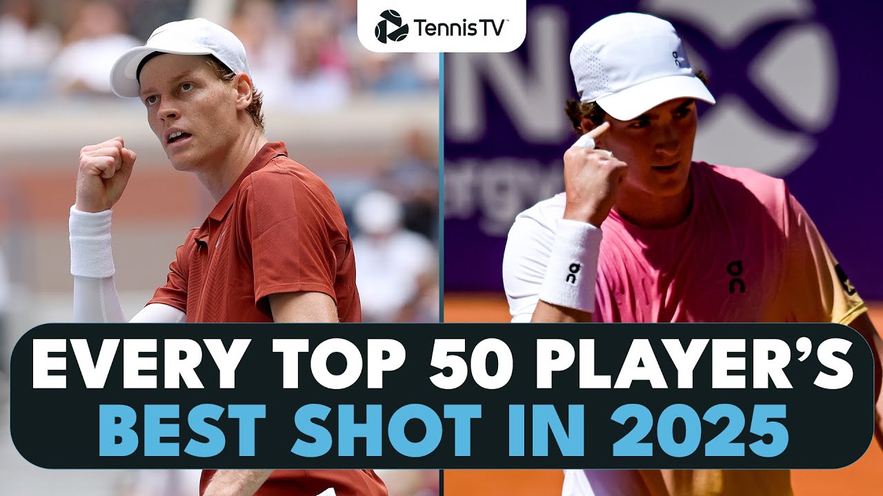 Every Top 50 ATP Player’s BEST Point in 2025! 🤩