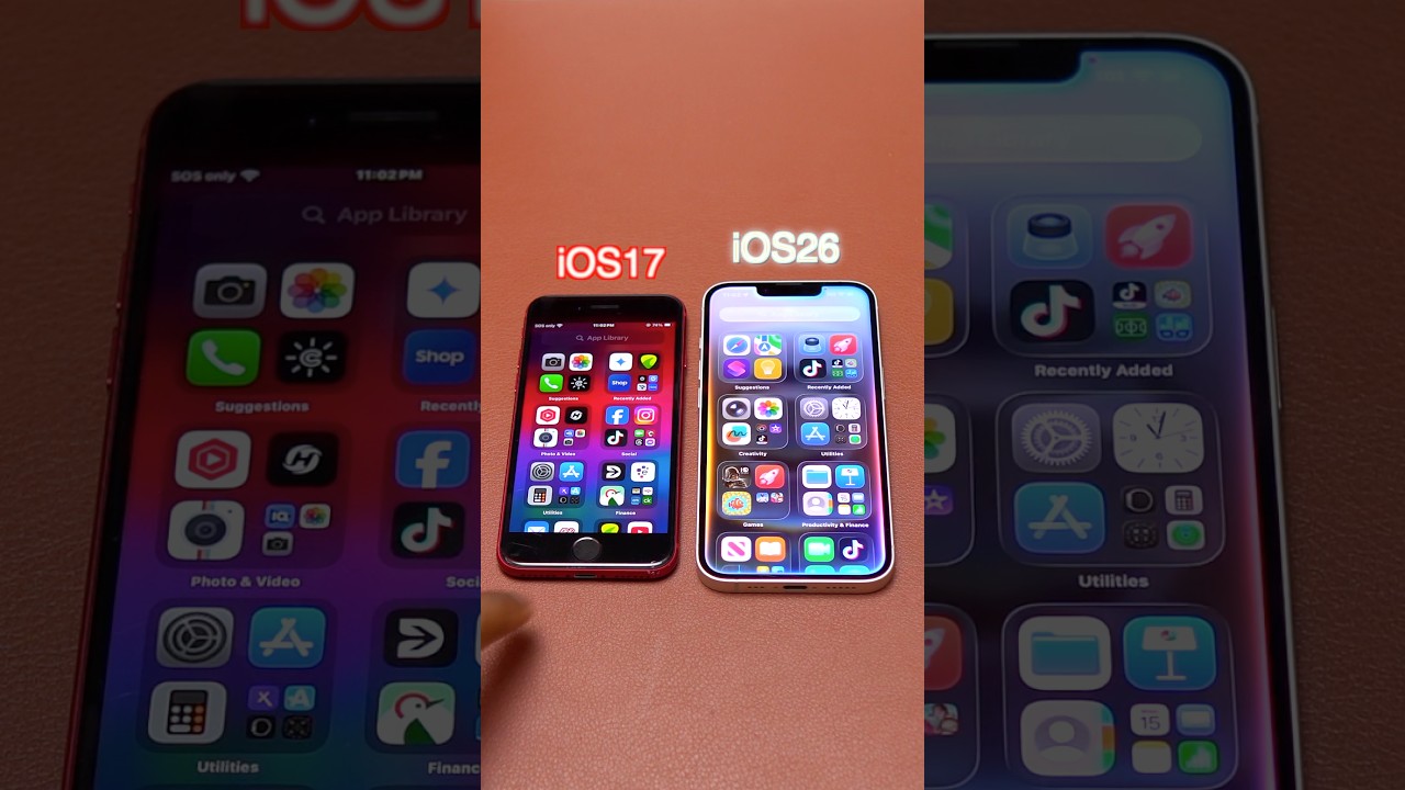 iPhone 16e iOS26 Siri против iPhone SE iOS17 Siri
