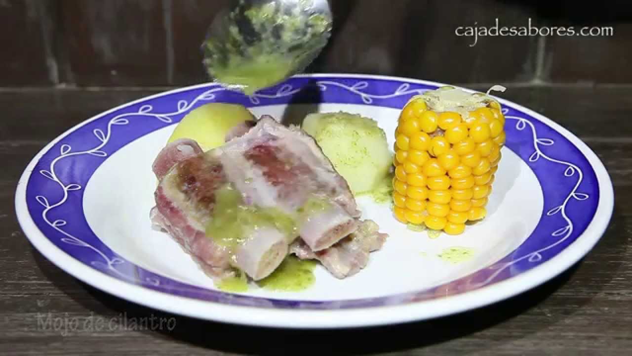 costillas con millo