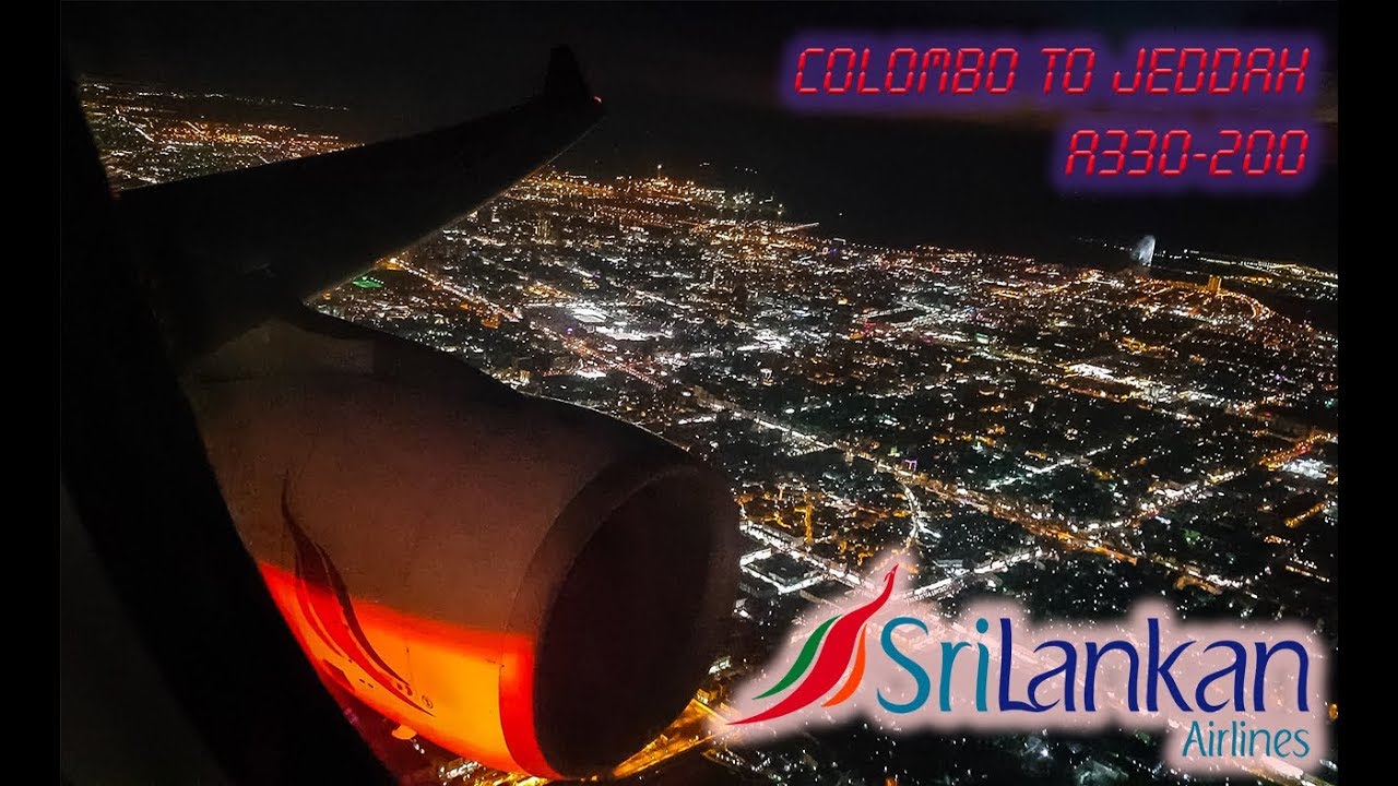 SriLankan A330-200 Takeoff, Landing & Business Class Flight Report [HD]