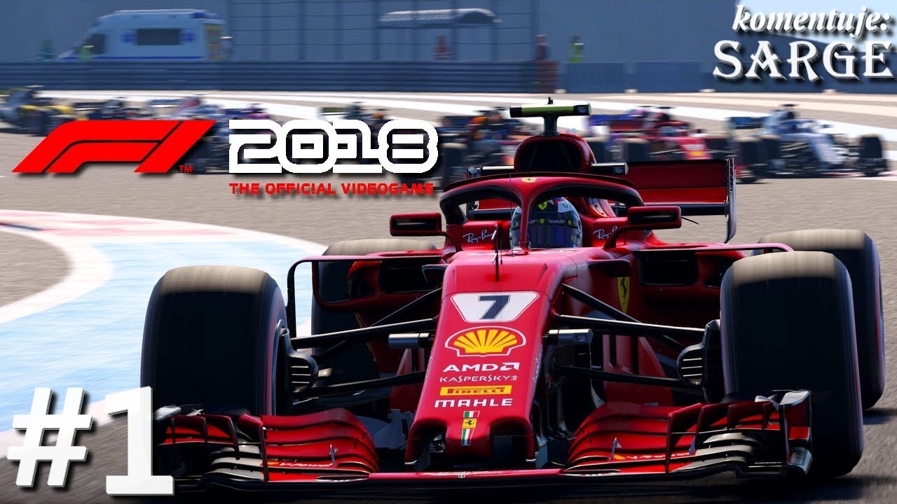 F1 2018 (PS4 Pro gameplay 1/3) - Grand Prix Belgii