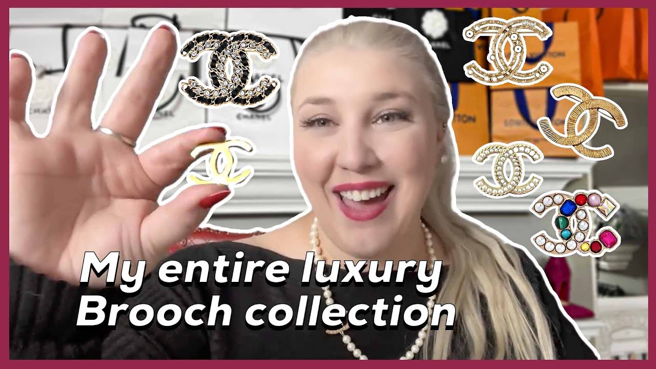 My LUXURY BROOCH Collection | 15 CHANEL and DIOR BROOCHES