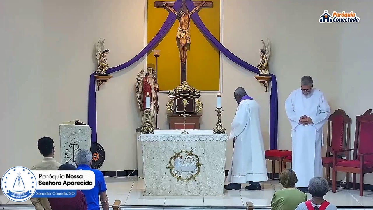 Santa Missa - 3ª Semana da Quaresma | 4ª feira (11/03/26), às 19:30