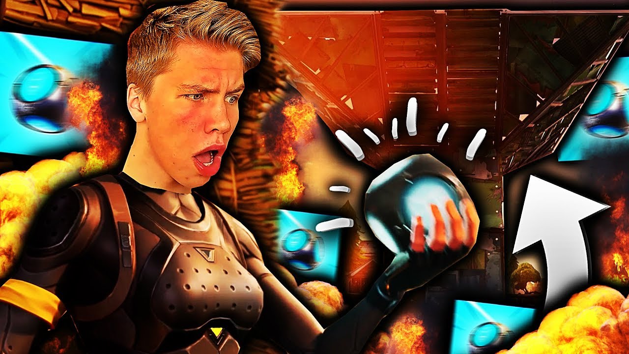 TRANSPORTERER ET FORT PÅ FORTNITE?! 🏰💥 HELT NY TRANSPORT GRANAT!!