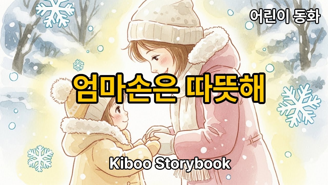 [어린이 동화] 엄마 손은 따뜻해 Mom’s Hand Is Warm❄️💛🤱 Ep.84