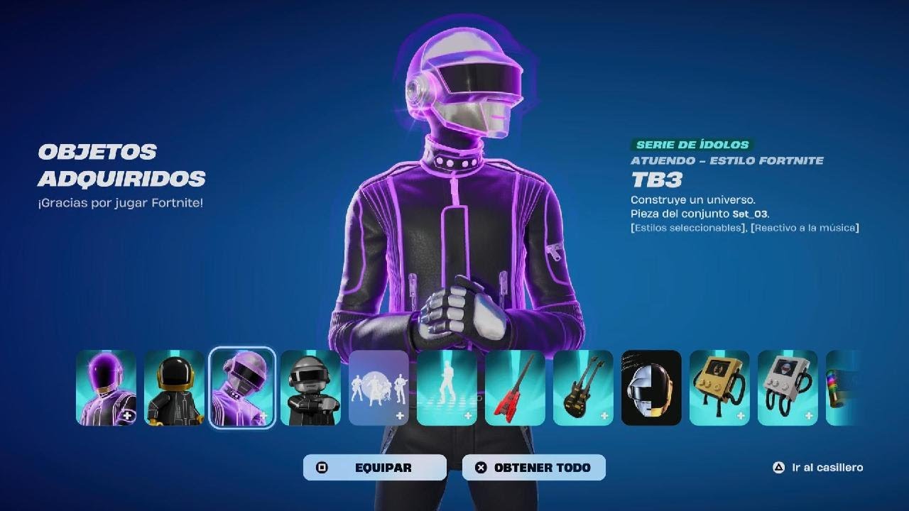 Fortnite X Daft Punk