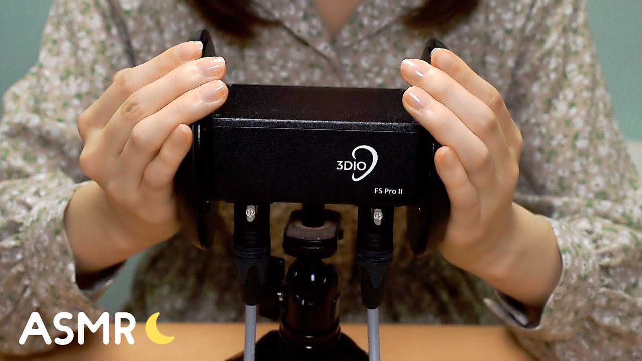 [ASMR] 耳を塞ぐ音👂 Ear Cupping / SR3Dと3dio聞き比べ [声なし-No Talking]
