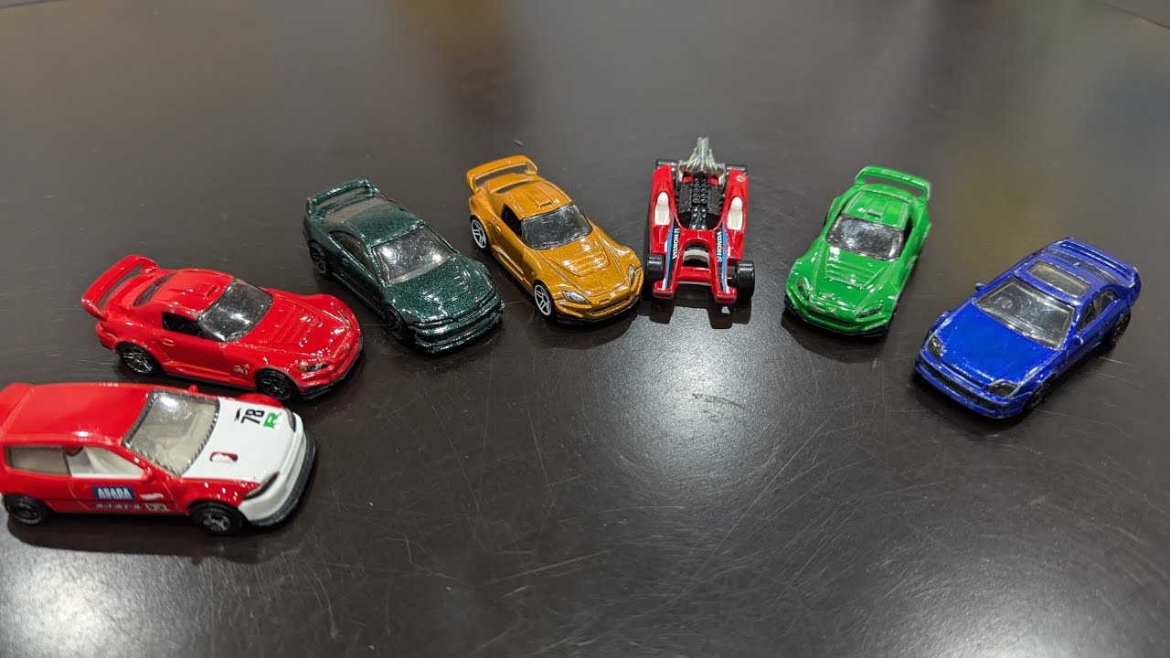 Hot wheels Honda Collection Epic Honda Hot Wheels  Tour | Civic, S2000, Prelude & More!