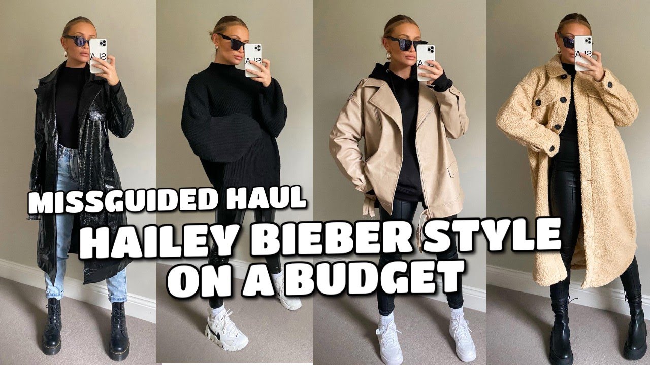 HAILEY BIEBER STYLE ON A BUDGET | MISSGUIDED STYLING HAUL