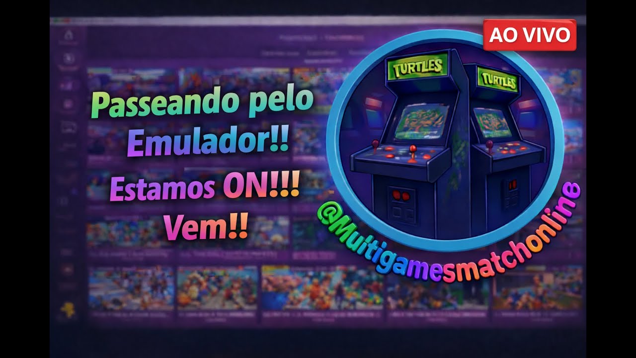 live passeando no emulador fightcade2, vem !!!
