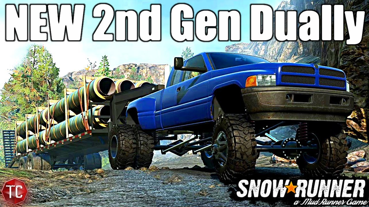 SnowRunner: NEW 2nd Gen Dodge SINGLE CAB & EXTENDED CAB!