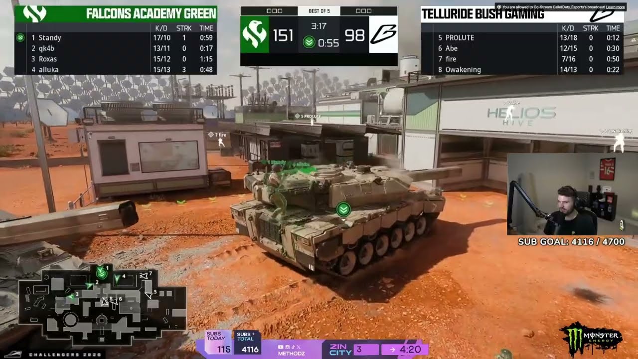 METHODZ ZOOMAA & BEN J REACT TO TELLURIDE BUSH VS FALCONS ACADEMY CHALLENGERS ELITE PLAYOFFS