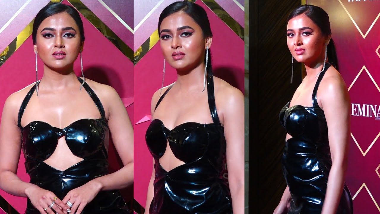 Tejasswi Prakash 😍 Visuals At Red Carpet Of The Nykaa Femina Beauty Awards 2022 | MS shorts #Shorts