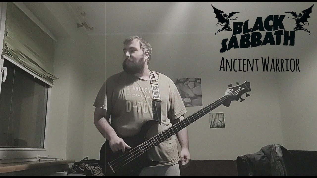 Black Sabbath - Ancient Warrior (bass cover + tabs in description)