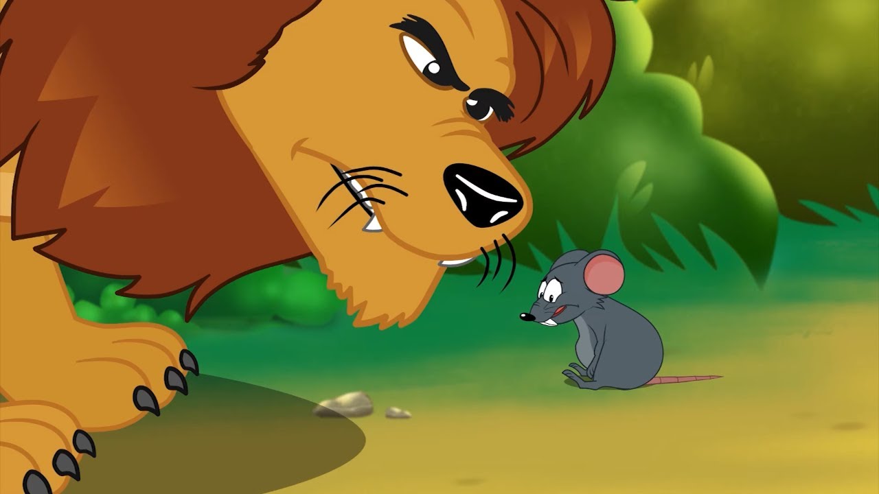 The Lion and the Mouse | Bedtime Stories for Kids in English | Storytime